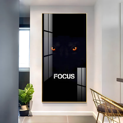 Focus on Your Dreams Premium Acrylic Vertical Wall Art