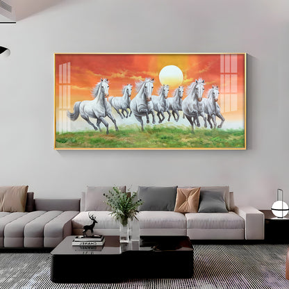 The Rising Sun Premium Acrylic Horizontal Wall Art