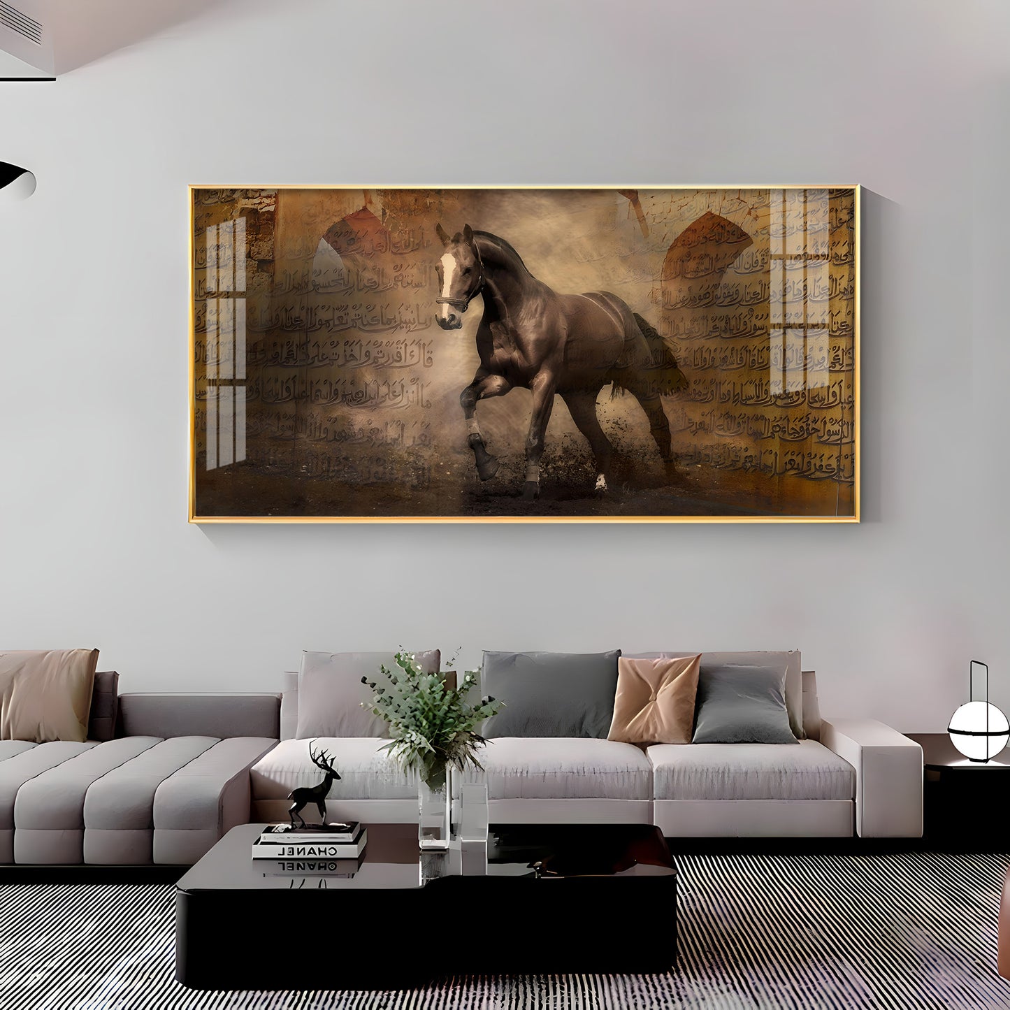 Persian Horse Premium Acrylic Vertical Wall Art