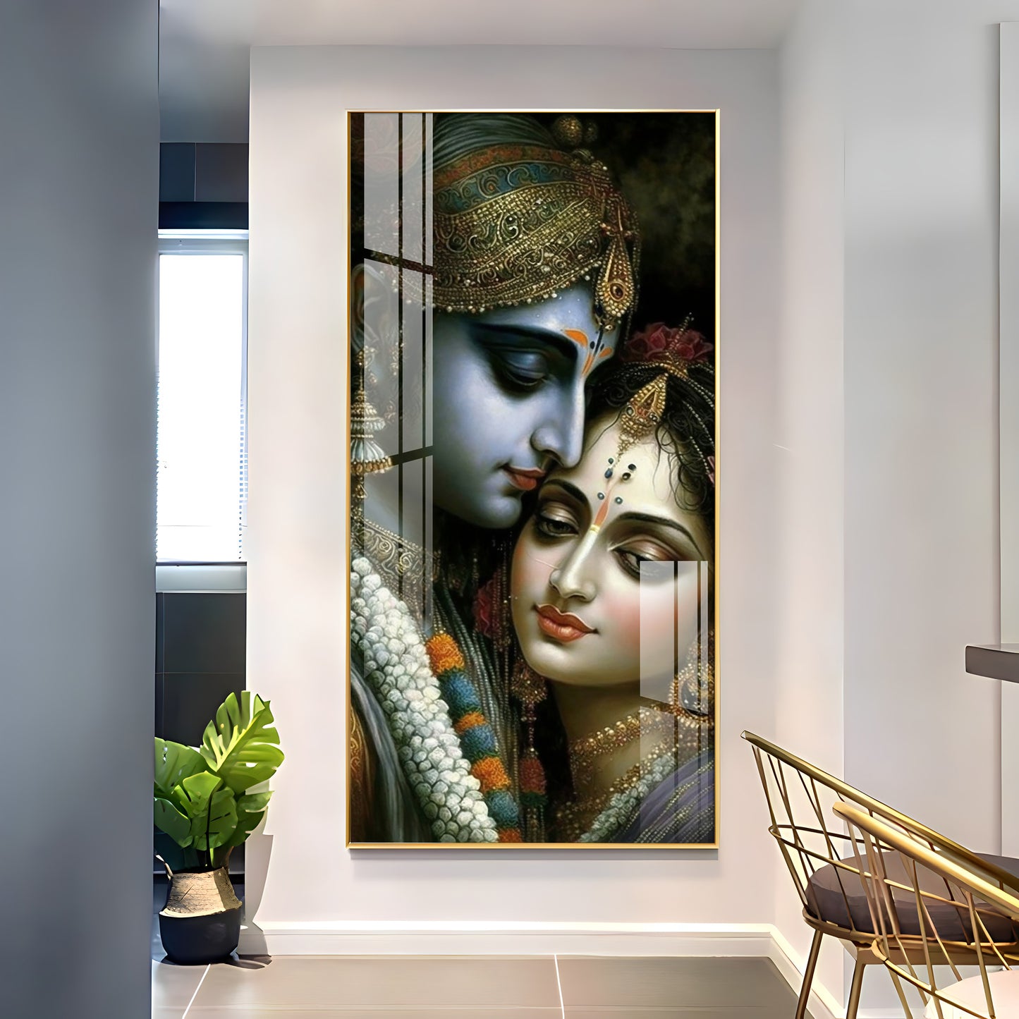 Sacred Love Premium Acrylic Vertical Wall Art