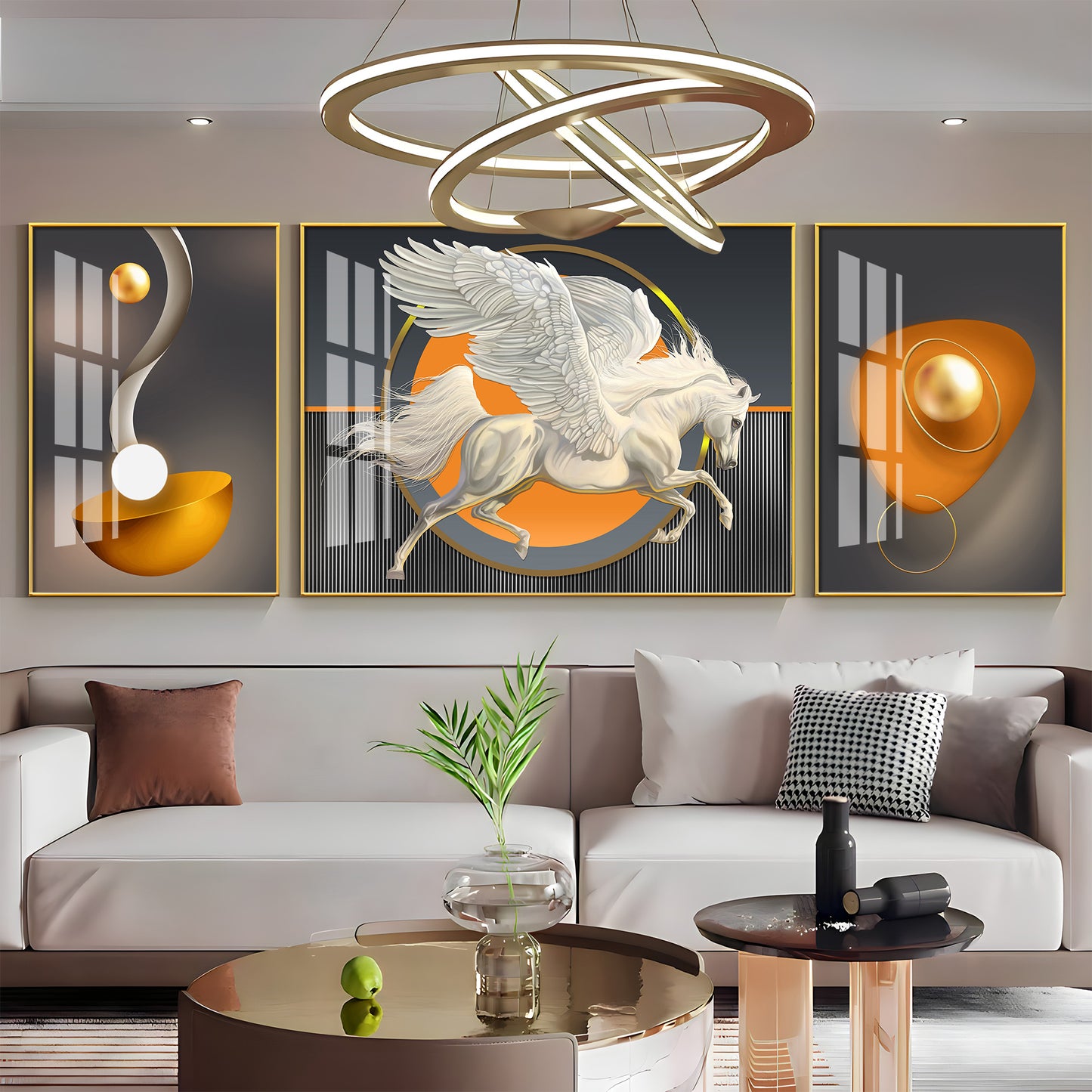 The Unicorn Premium Acrylic Wall Art (Set of 3)