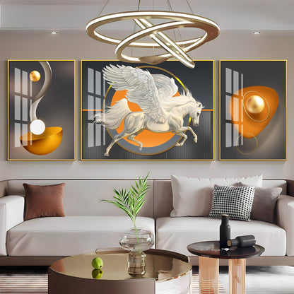 The Unicorn Premium Acrylic Wall Art (Set of 3)