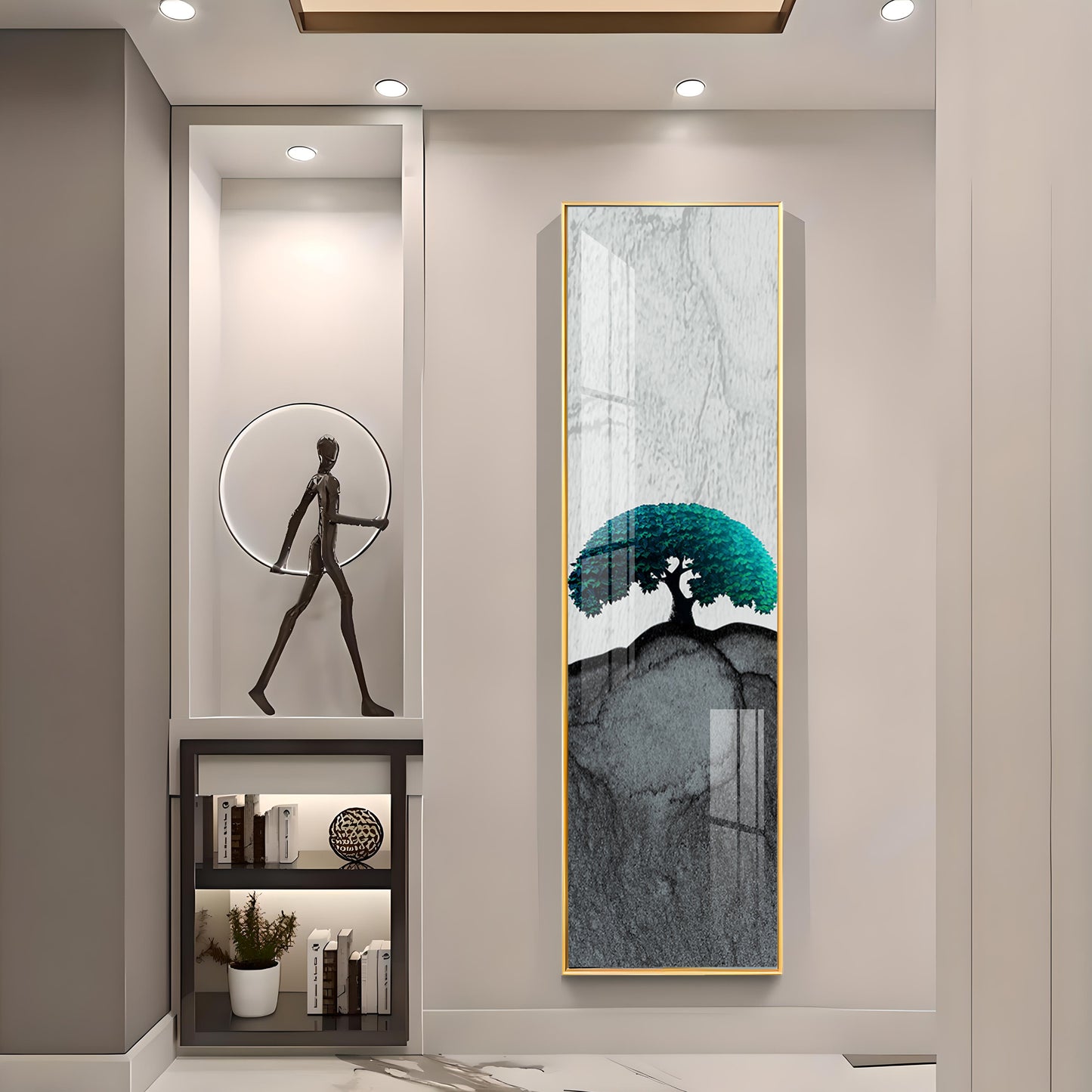 Nautical Nomad Tree Premium Acrylic Vertical Wall Art