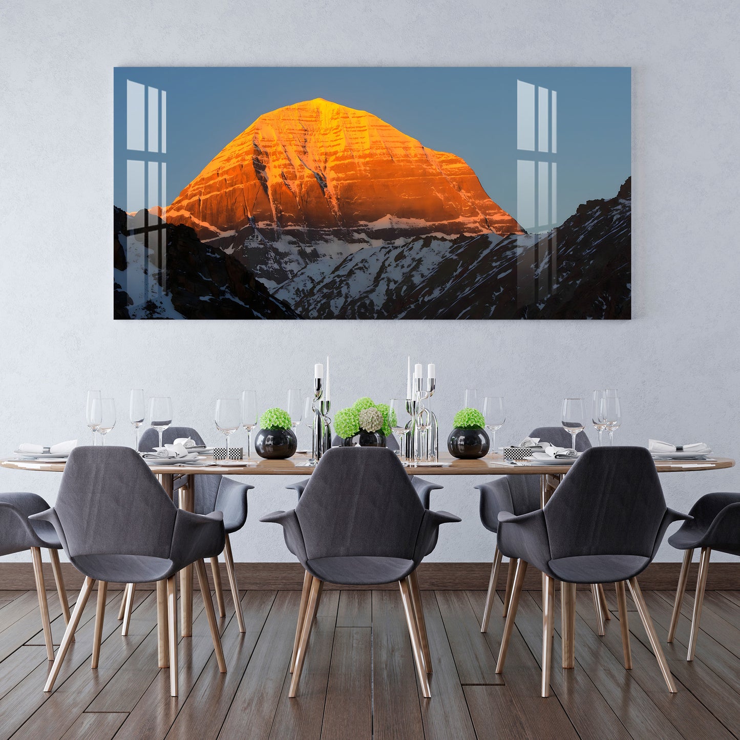 Mount Kailash Acrylic Wall Art