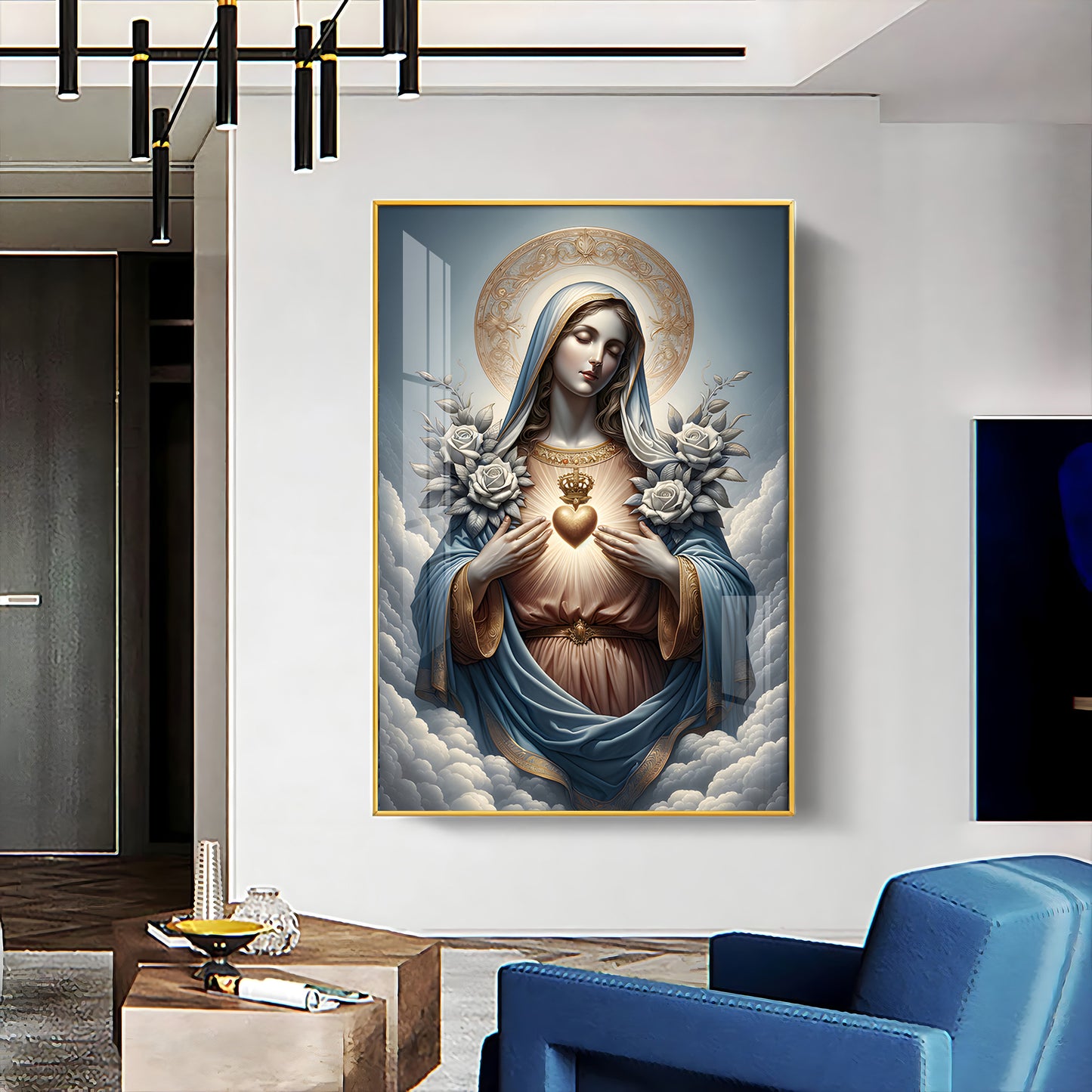 Heavenly Visions Premium Acrylic Vertical Wall Art