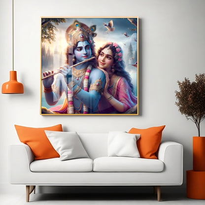 Sacred Love Premium Acrylic Square Wall Art