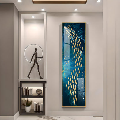 Deep Into The Ocean Premium Acrylic Vertical Wall Art