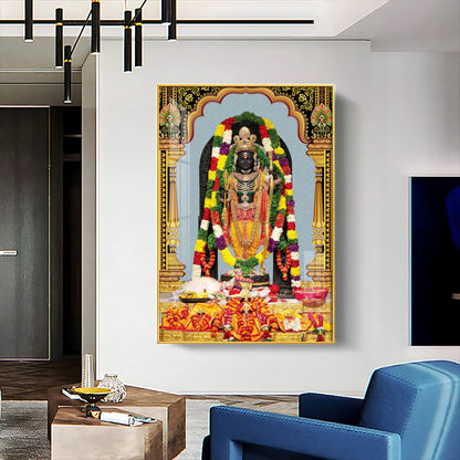 Divine Blossom Rama Premium Acrylic Vertical Wall Art