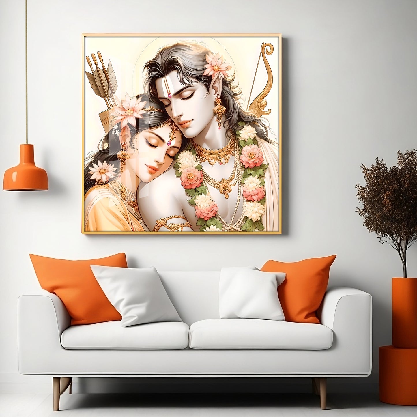 Siyaram Premium Acrylic Square Wall Art