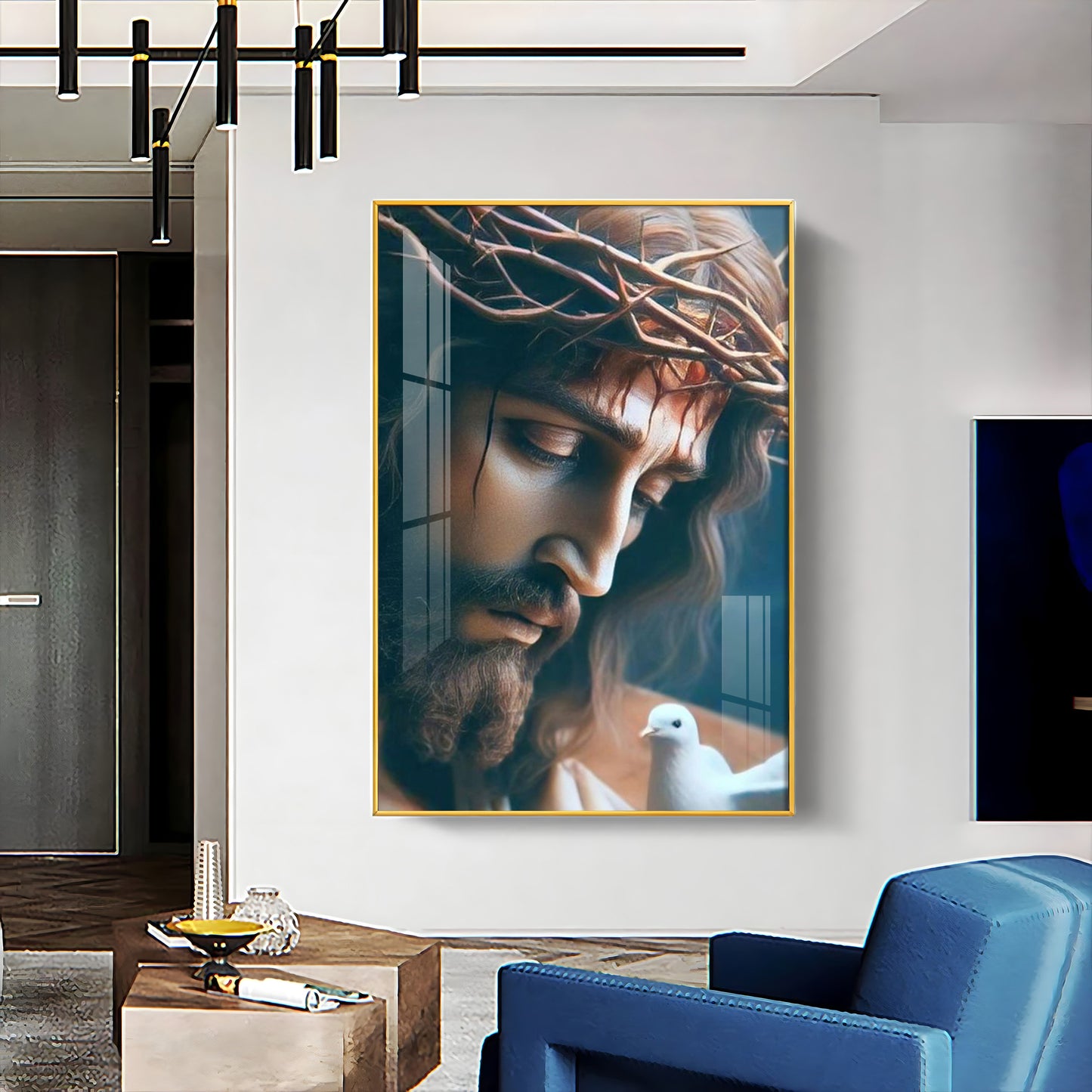 Jesus Faithful Reflections Premium Acrylic Wall Art