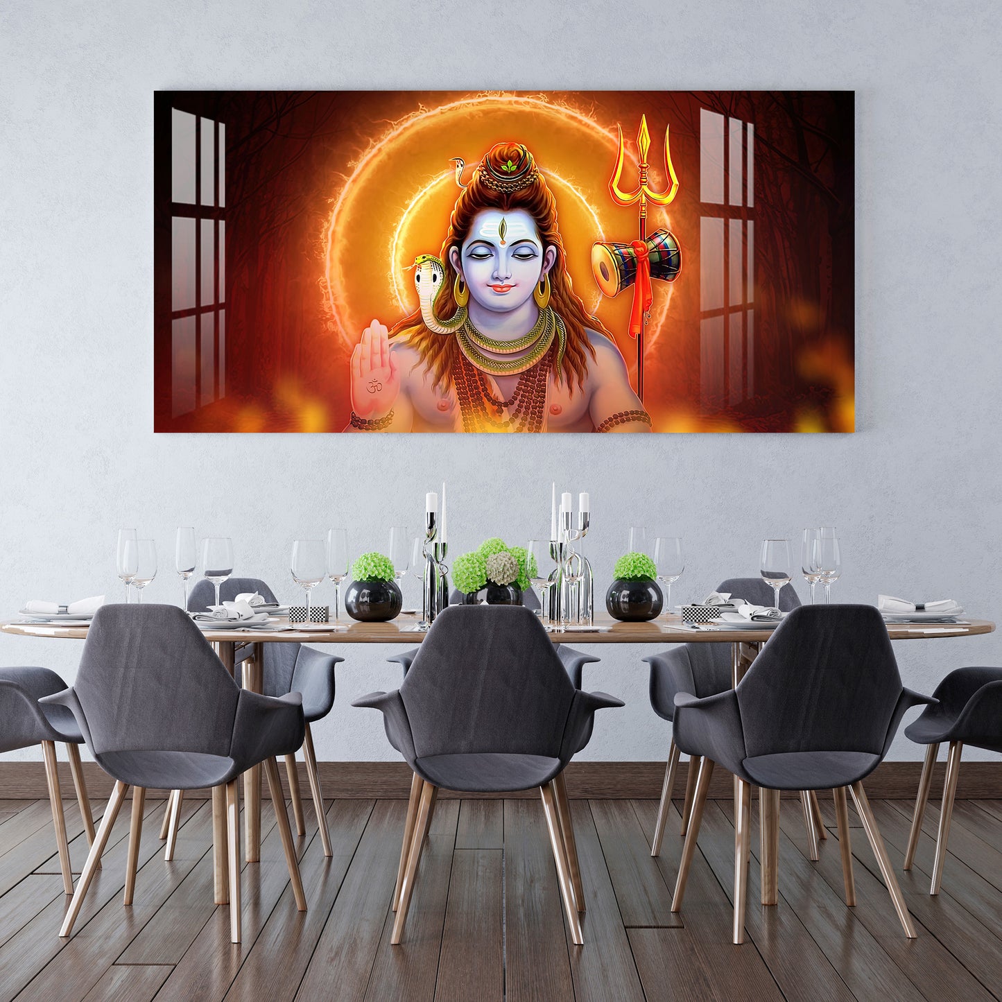 Lord Shiva Acrylic Wall Art