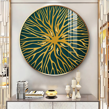 Horizon Sphere Art Premium Acrylic Round Wall Art