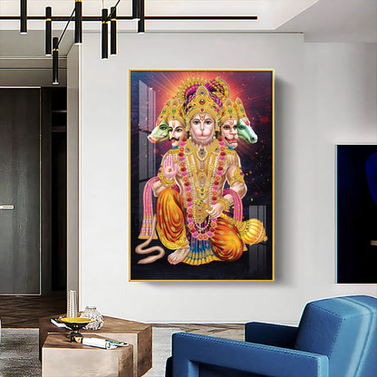 Hanuman's Valo Premium Vertical Acrylic Wall Art