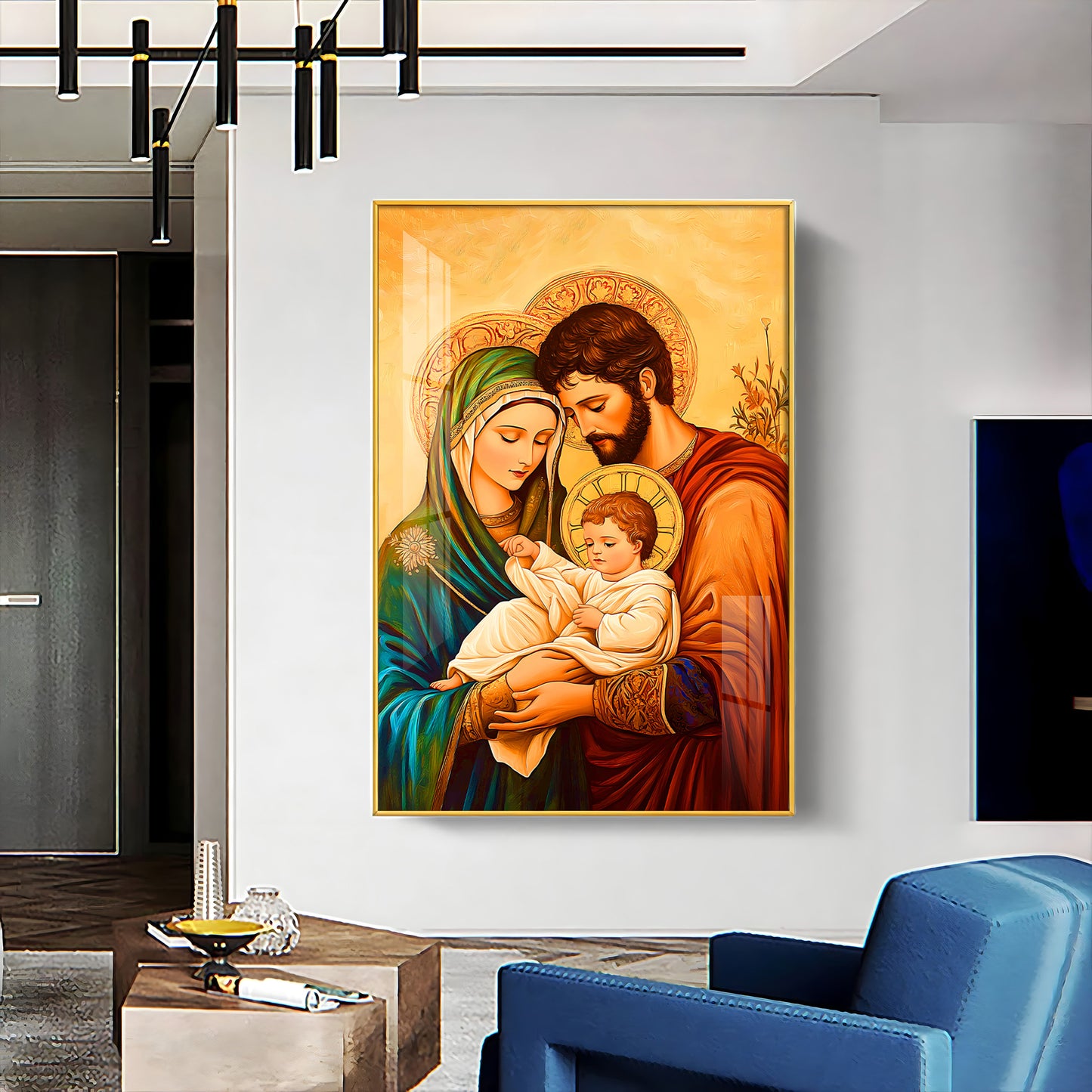 Holy Family Premium Acrylic Vertical Wall Art