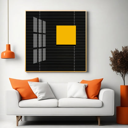 The Open Window Premium Acrylic Sqaure Wall Art