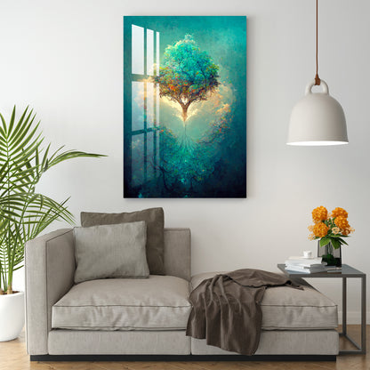 The Green Heaven Acrylic Wall Art