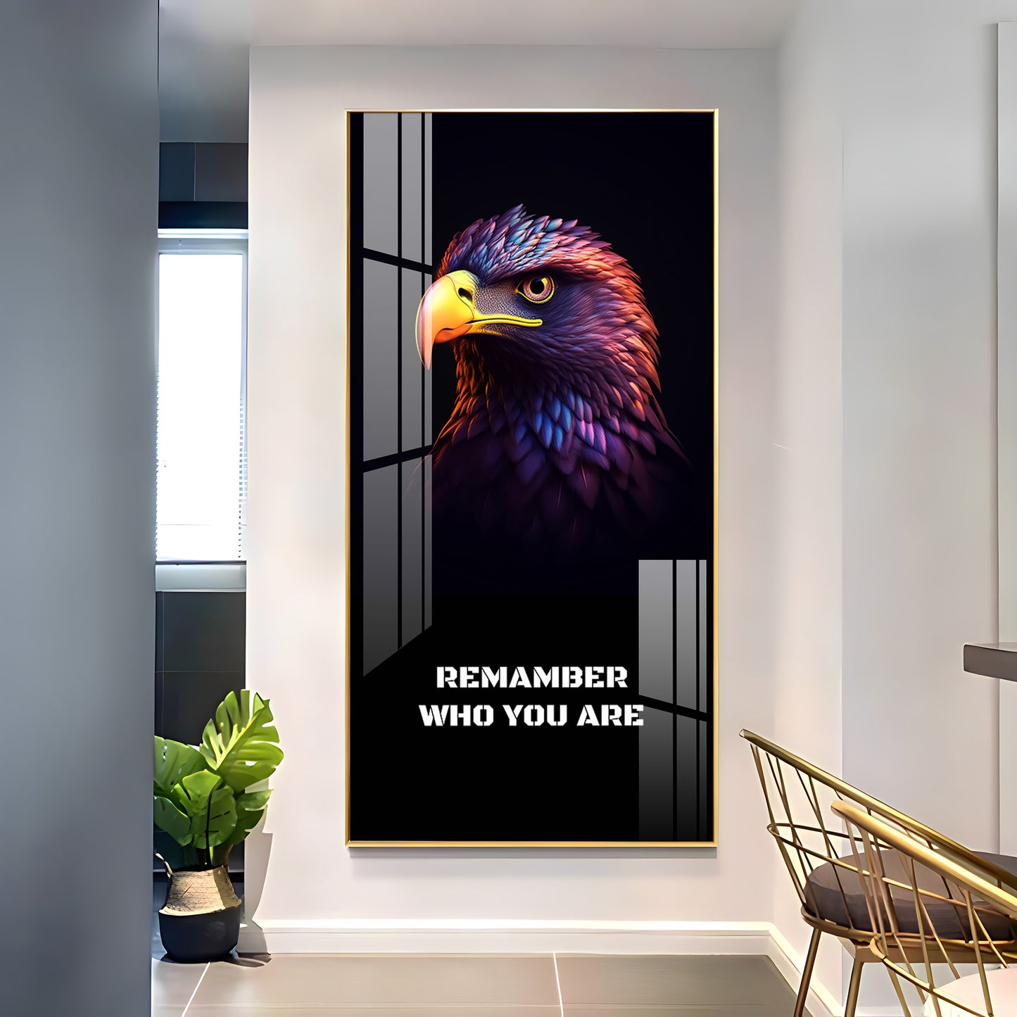 Remember Your Roots Premium Acrylic Vertical Wall Art