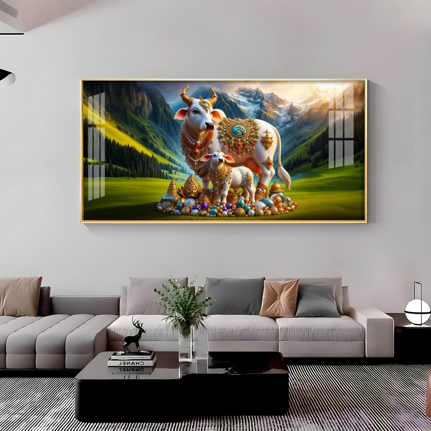 Divine Prosperity Premium Acrylic Horizontal Wall Art