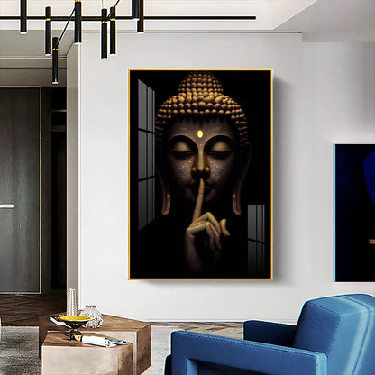 Buddha's Stillness Premium Acrylic Wall Art