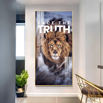 Be Fearless Premium Acrylic Vertical Wall Art