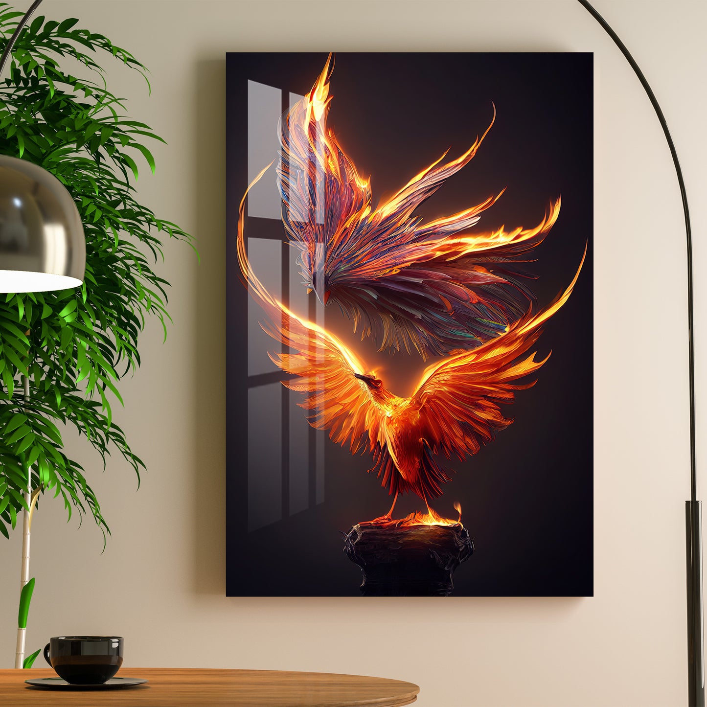 Mythological Bird Acrylic Wall Art