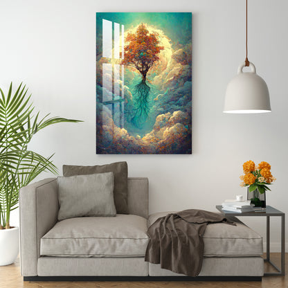 Tree Of Wisdom Acrylic Wall Art