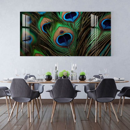 Feathers Bring Fortune Acrylic Wall Art