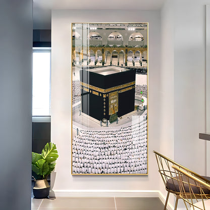 Mecca Premium Acrylic Vertical Wall Art