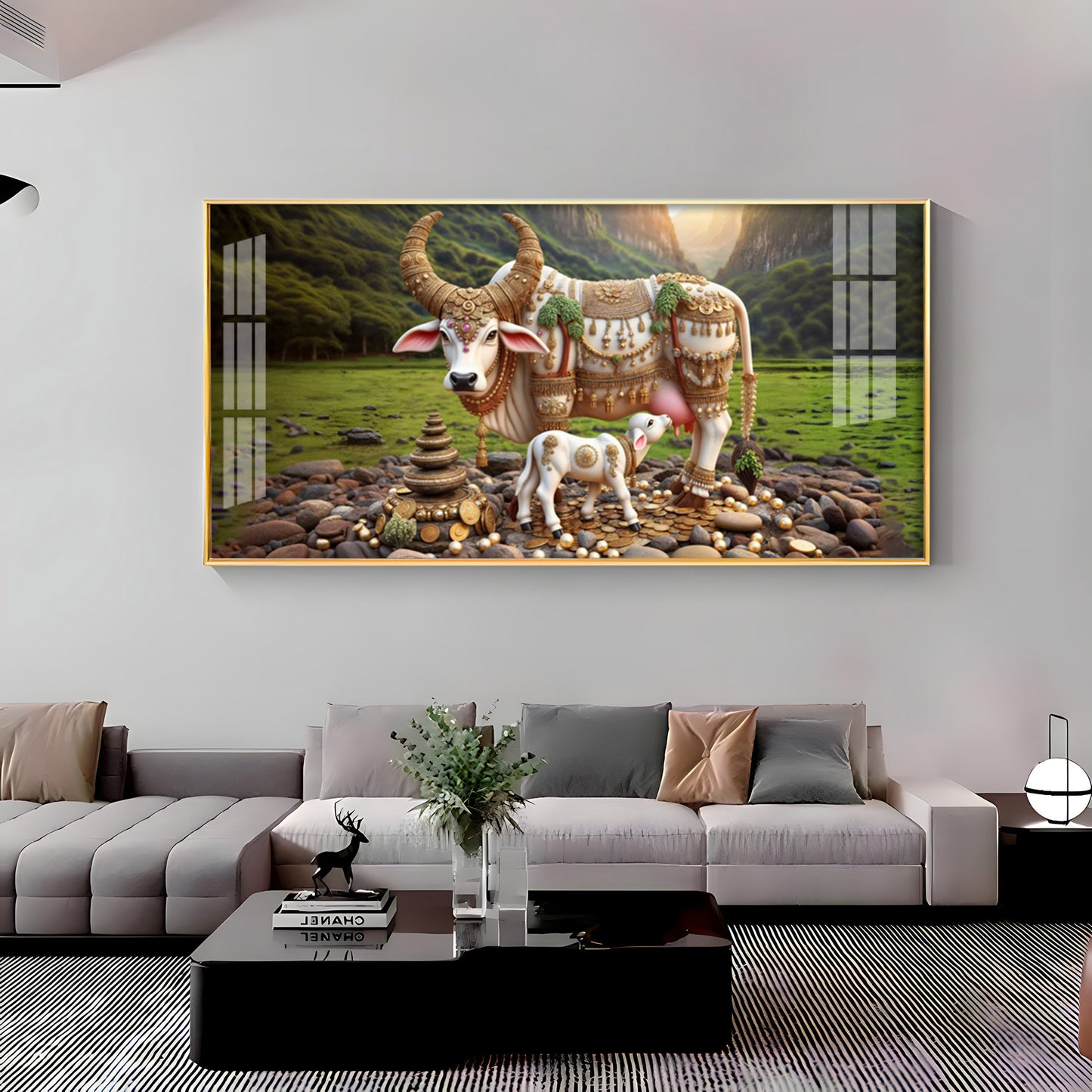 Prosperity Blessings Premium Acrylic Horizontal Wall Art