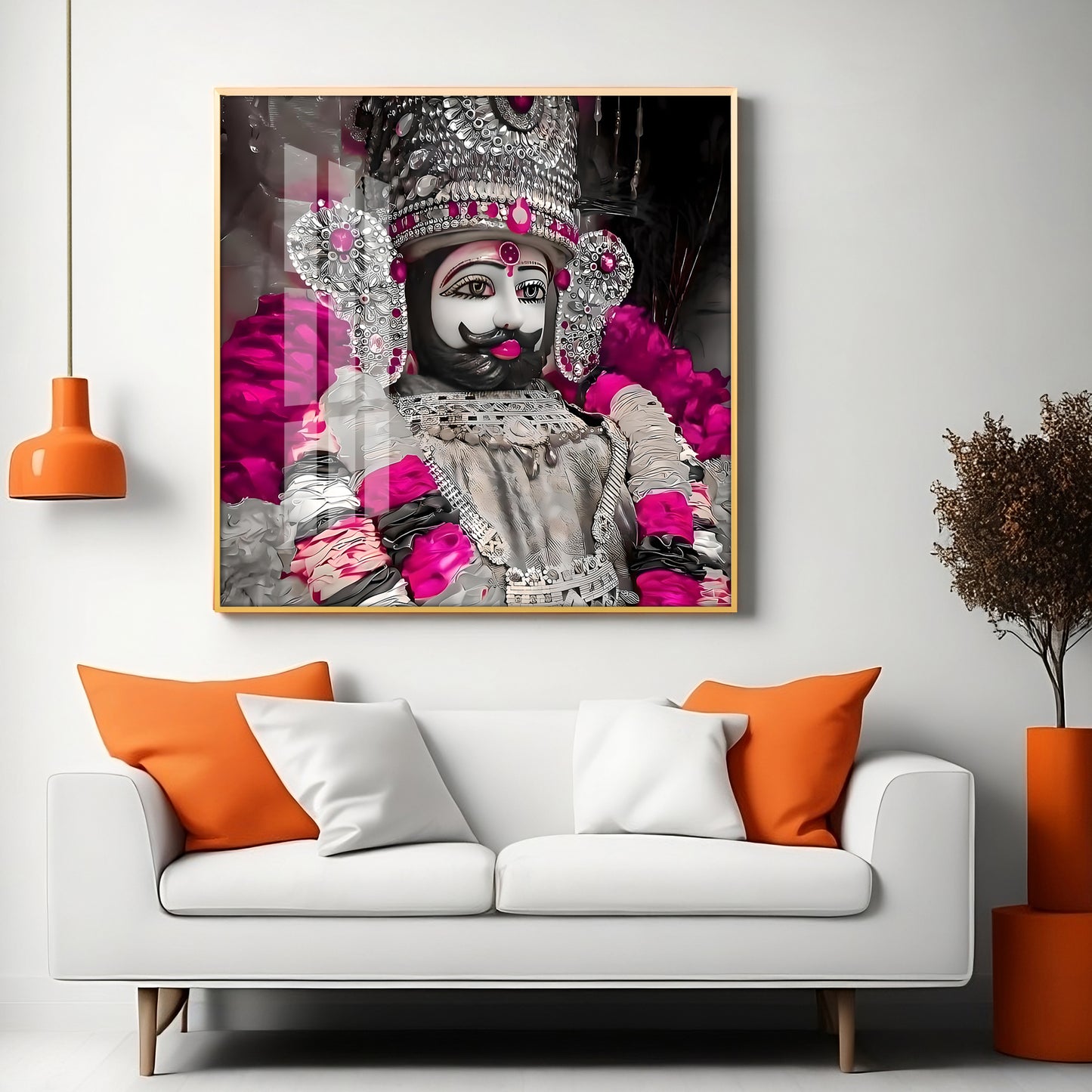 Shyam Sarkar Premium Acrylic Square Wall Art