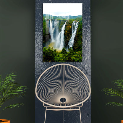 Sonorous Waterfall Acrylic Wall Art