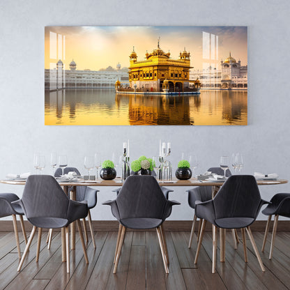 Holy Place Golden Temple Acrylic Wall Art