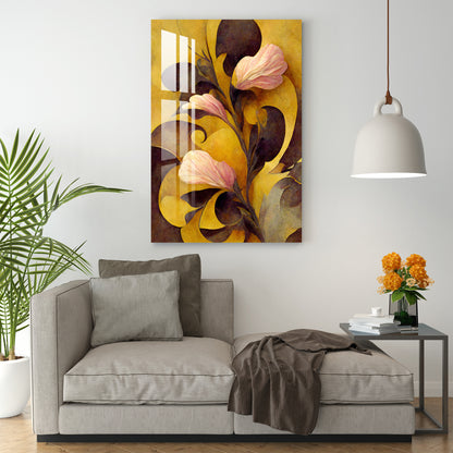 Balcony Flowers Acrylic Wall Art