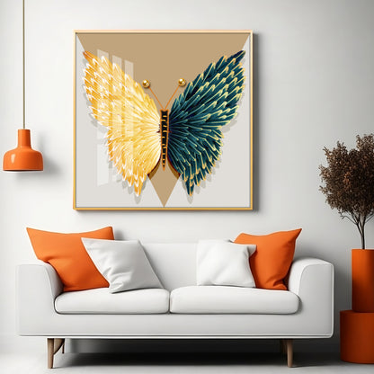 Majestic Monarch Premium Square Wall Art