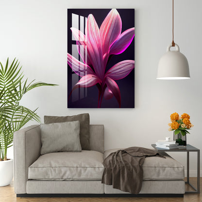 Pink Magnolia Acrylic Wall Art