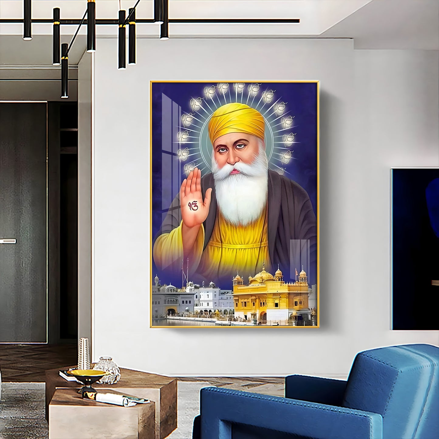 Guru's Wisdom Premium Vertical Acrylic Wall Art