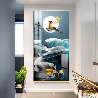 Catch The Moon Premium Acrylic Vertical Wall Art