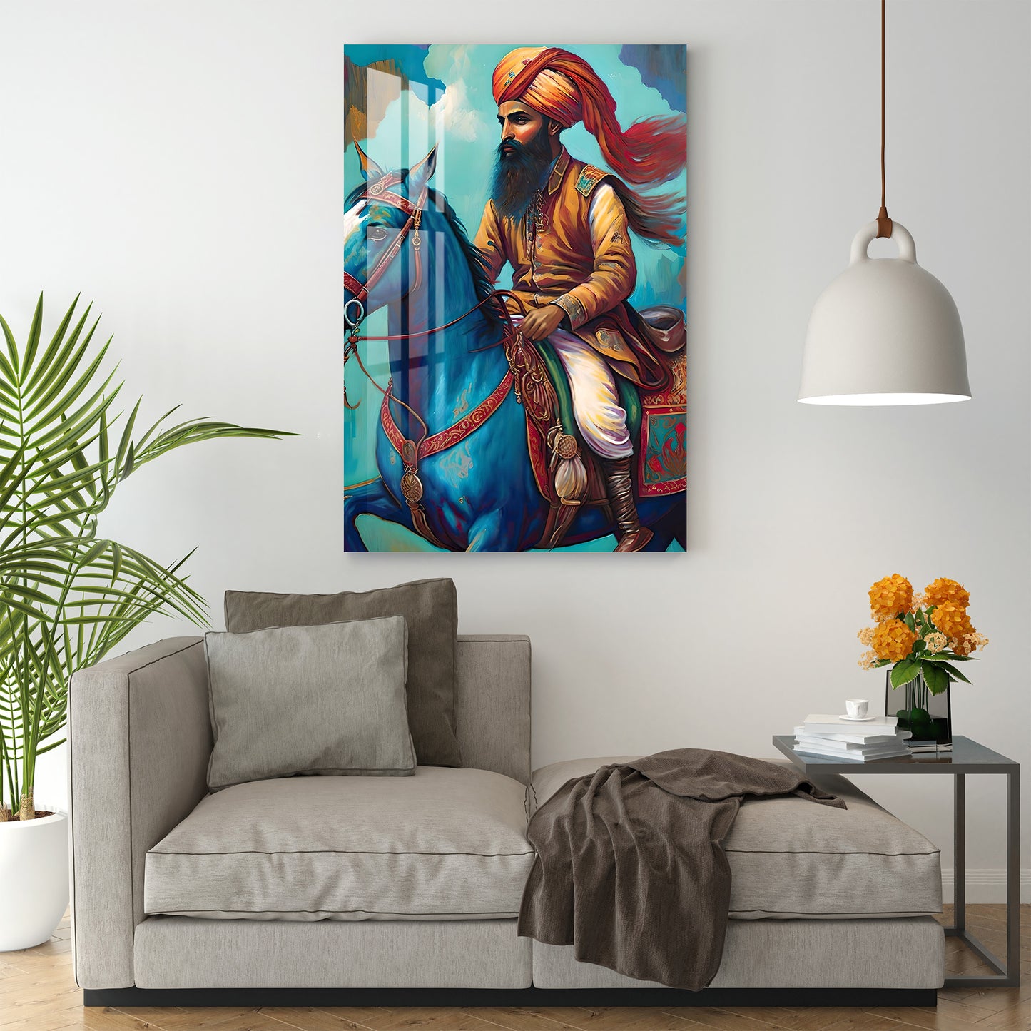 Brave Fighter Acrylic Wall Art