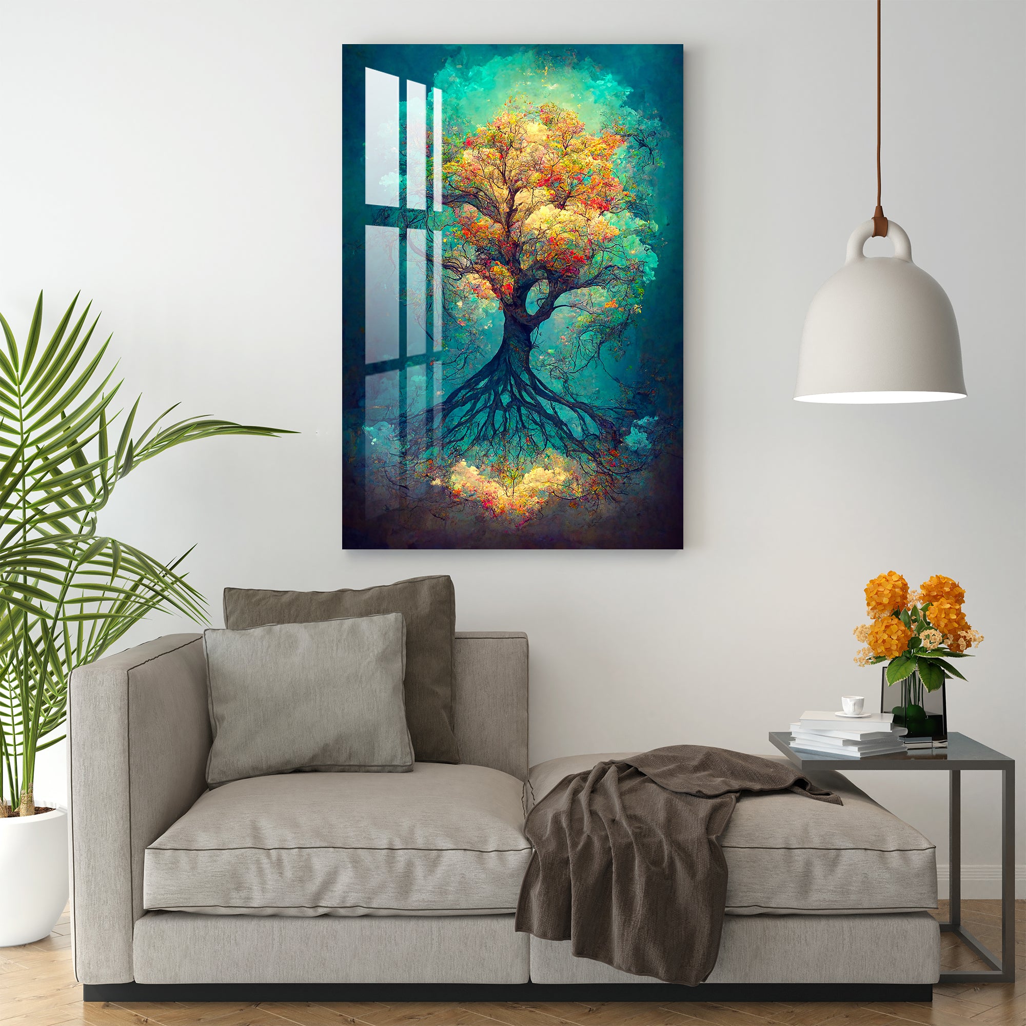 Tree of Growth Acrylic Wall Art