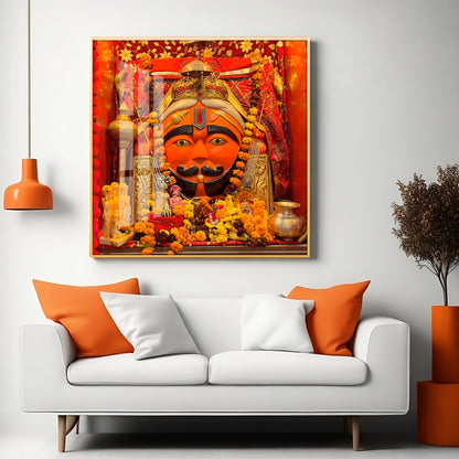 Jai Salasar Dhaam Premium Acrylic Square Wall Art