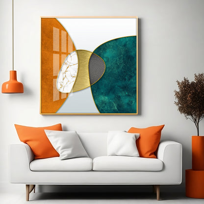 Abstract Three-Dimensional Premium Acrylic Square Wall Art