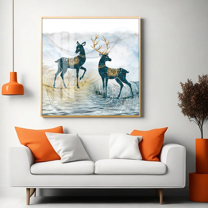 Modern Wildlife Premium Acrylic Square Wall Art