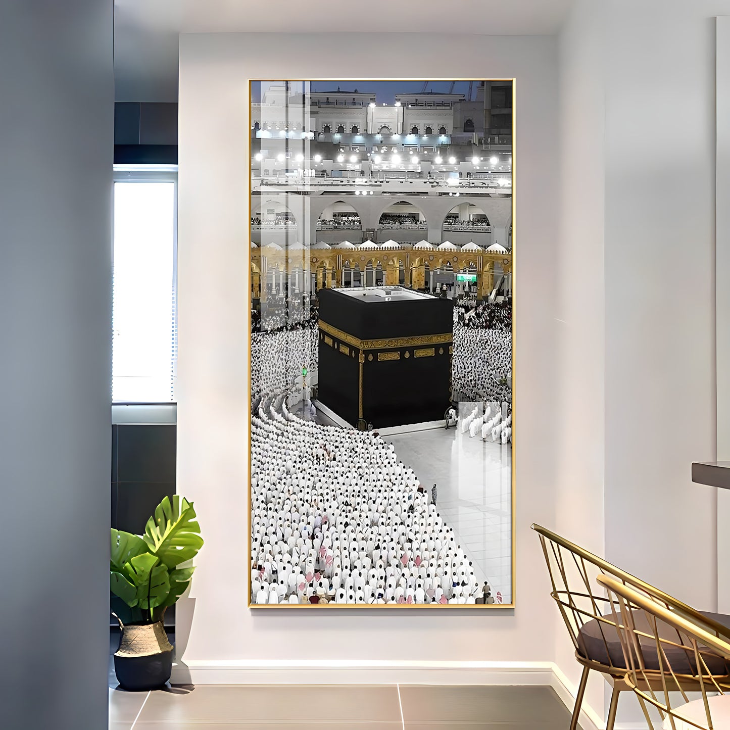 Islamic Religious Place Premium Acrylic Vertical Wall Art