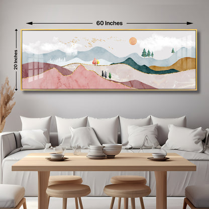 Escaping Reality Premium Acrylic Horizontal Wall Art