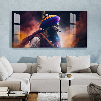 The Resolute Warrior Acrylic Wall Art