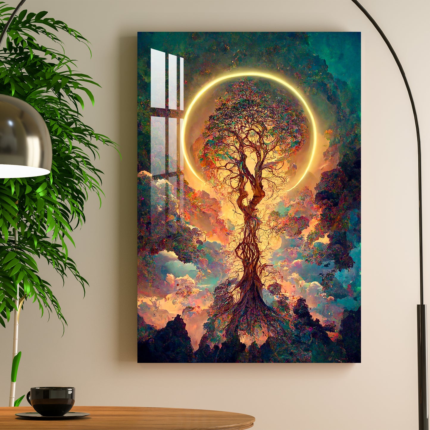 The Holy Tree Acrylic Wall Art