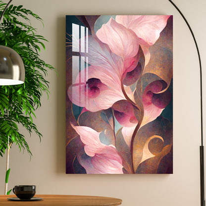 Divine Flower Acrylic Wall Art