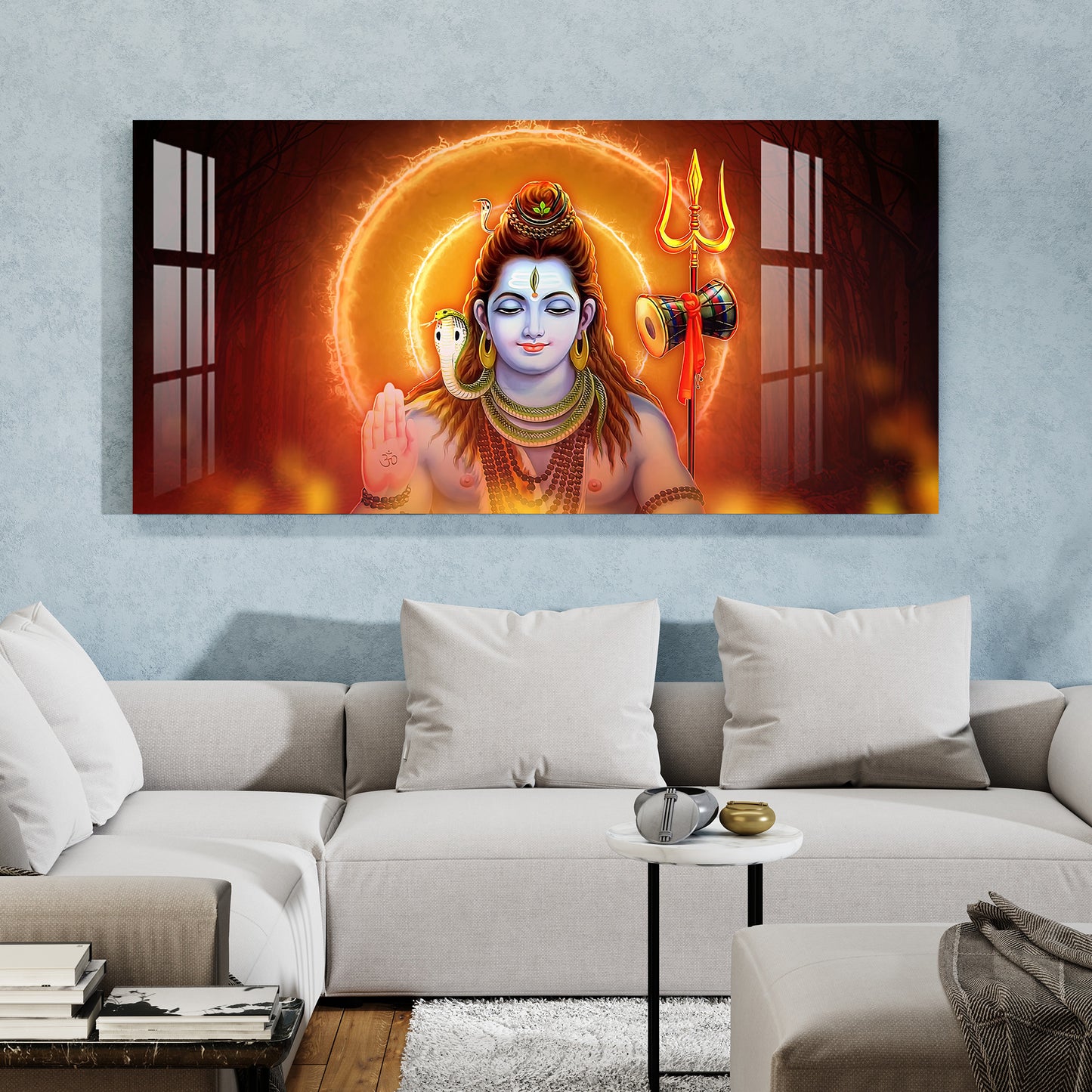 Lord Shiva Acrylic Wall Art