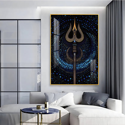 Celestial Guardian Premium Vertical Acrylic Wall Art