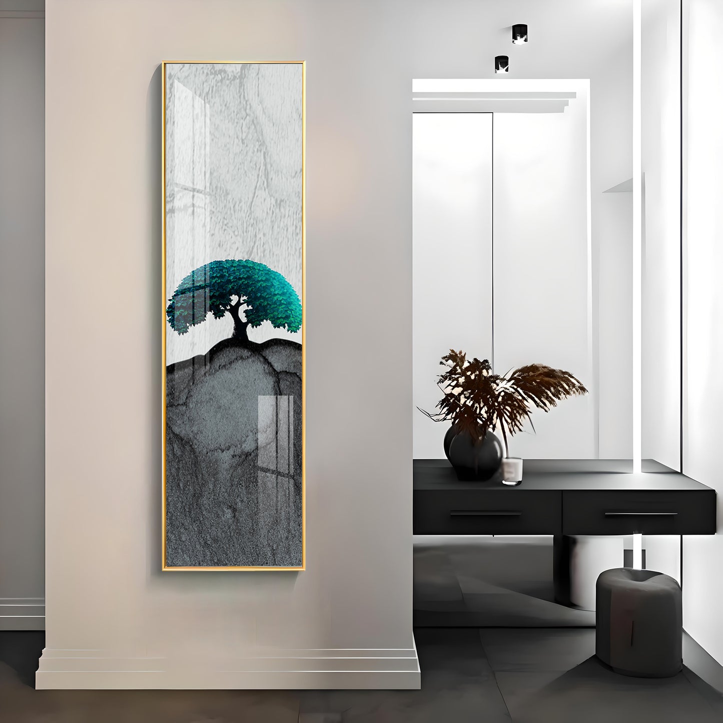Nautical Nomad Tree Premium Acrylic Vertical Wall Art